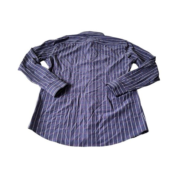 Mizzen+Main‎ Leeward Collection Mens XL Trim Fit Blue Pinstripe Stretch - Picture 5 of 5